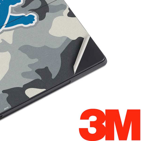 NFL Detriot Lions Camo Surface Pro 6 Skin