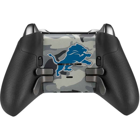 NFL Detriot Lions Camo Xbox Elite Wireless Controller Series 2 Skin