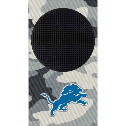 NFL Detriot Lions Camo Xbox Series S Console Skin