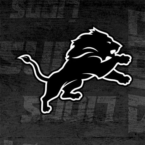 NFL Detroit Lions Black & White Nintendo 2DS XL (2017) Skin