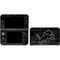 NFL Detroit Lions Black & White 3DS XL 2015 Skin