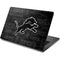 NFL Detroit Lions Black & White Dell Chromebook Skin