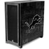 NFL Detroit Lions Black & White Corsair 4000D Tempered Glass Mid-Tower ATX Case Skin