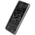 NFL Detroit Lions Black & White Galaxy A10e Clear Case