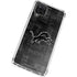 NFL Detroit Lions Black & White Galaxy A12 Clear Case