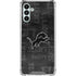 NFL Detroit Lions Black & White Galaxy A13 5G Clear Case