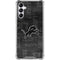 NFL Detroit Lions Black & White Galaxy A14 5G Clear Case