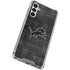 NFL Detroit Lions Black & White Galaxy A15 5G Clear Case