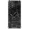 NFL Detroit Lions Black & White Galaxy A32 5G Clear Case
