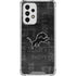 NFL Detroit Lions Black & White Galaxy A33 5G Clear Case