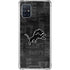 NFL Detroit Lions Black & White Galaxy A51 5G Clear Case