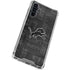 NFL Detroit Lions Black & White Galaxy A54 5G Clear Case