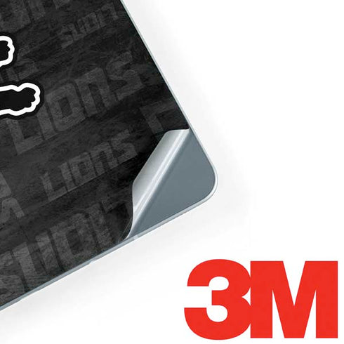 NFL Detroit Lions Black & White Galaxy Book 12in Skin