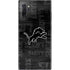 NFL Detroit Lions Black & White Galaxy Note 10 Plus Skin