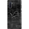 NFL Detroit Lions Black & White Galaxy Note 10 Pro Case