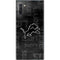 NFL Detroit Lions Black & White Galaxy Note 10 Skin