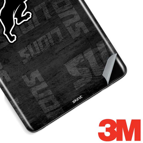 NFL Detroit Lions Black & White Galaxy Note 8 Skin
