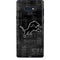 NFL Detroit Lions Black & White Galaxy Note 9 Skin