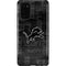 NFL Detroit Lions Black & White Galaxy Note20 5G Pro Case