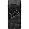 NFL Detroit Lions Black & White Galaxy S10 Skin
