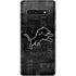 NFL Detroit Lions Black & White Galaxy S10 Skin