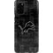 NFL Detroit Lions Black & White Galaxy S20 Plus Pro Case