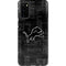 NFL Detroit Lions Black & White Galaxy S20 Pro Case