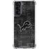 NFL Detroit Lions Black & White Galaxy S21 5G Clear Case