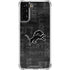 NFL Detroit Lions Black & White Galaxy S21 Plus 5G Clear Case