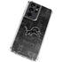 NFL Detroit Lions Black & White Galaxy S21 Ultra 5G Clear Case