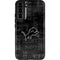 NFL Detroit Lions Black & White Galaxy S22 Plus Pro Case