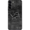 NFL Detroit Lions Black & White Galaxy S22 Plus Skin