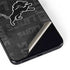 NFL Detroit Lions Black & White Galaxy S22 Plus Skin