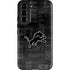NFL Detroit Lions Black & White Galaxy S22 Pro Case