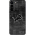 NFL Detroit Lions Black & White Galaxy S22 Skin