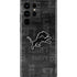 NFL Detroit Lions Black & White Galaxy S22 Ultra Skin