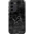 NFL Detroit Lions Black & White Galaxy S23 Plus Pro Case
