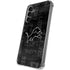 NFL Detroit Lions Black & White Galaxy S24 Plus Clear Case