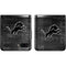 NFL Detroit Lions Black & White Galaxy Z Flip Skin