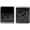 NFL Detroit Lions Black & White Galaxy Z Flip3 5G Skin