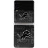 NFL Detroit Lions Black & White Galaxy Z Flip3 5G Skin