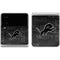 NFL Detroit Lions Black & White Galaxy Z Flip4 5G Skin
