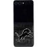 NFL Detroit Lions Black & White Galaxy Z Flip5 5G Skin