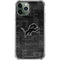 NFL Detroit Lions Black & White iPhone 11 Pro Max Clear Case