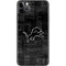 NFL Detroit Lions Black & White iPhone 11 Pro Max Skin