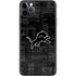 NFL Detroit Lions Black & White iPhone 11 Pro Max Skin