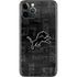 NFL Detroit Lions Black & White iPhone 11 Pro Skin