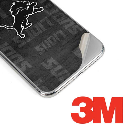 NFL Detroit Lions Black & White iPhone 11 Pro Skin