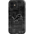 NFL Detroit Lions Black & White iPhone 12 Impact Case