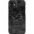 NFL Detroit Lions Black & White iPhone 12 Mini Lite Case